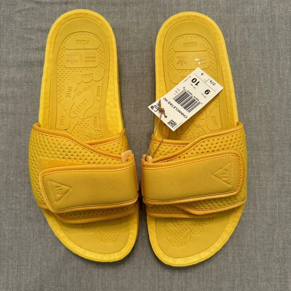 Adidas Pharrell‎ Williams Chancletas Hu Men's Size 9 Human Race Slides Sandals